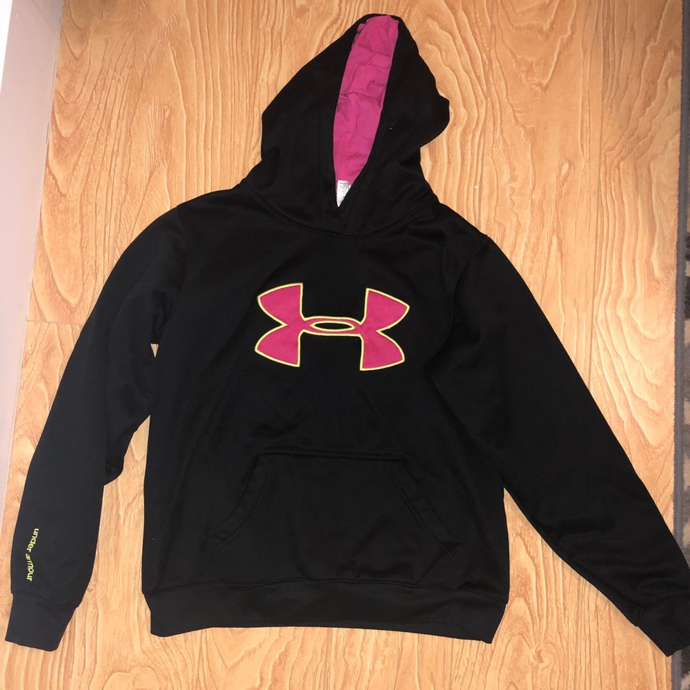 Under Armour Black & Pink Women’s Hoodie